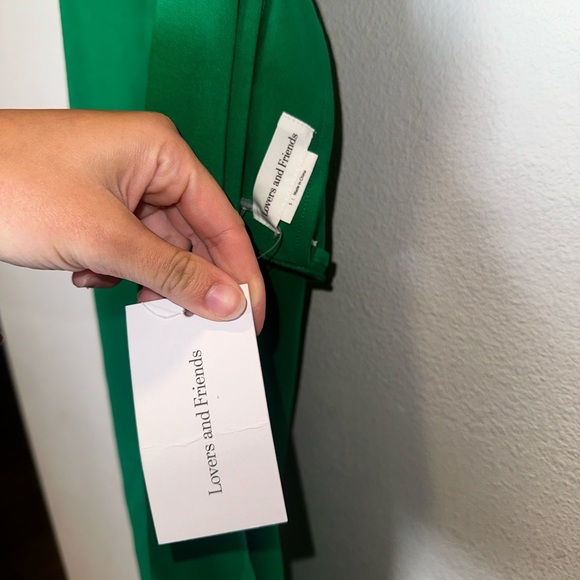 Lovers + Friends Karma Maxi Dress in Kelly Green NWT - Picture 8 of 9